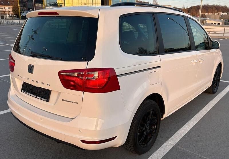 Gebraucht Seat Alhambra Style 140 PS (102 kW) 2013 Weiß Van / Kleinbus