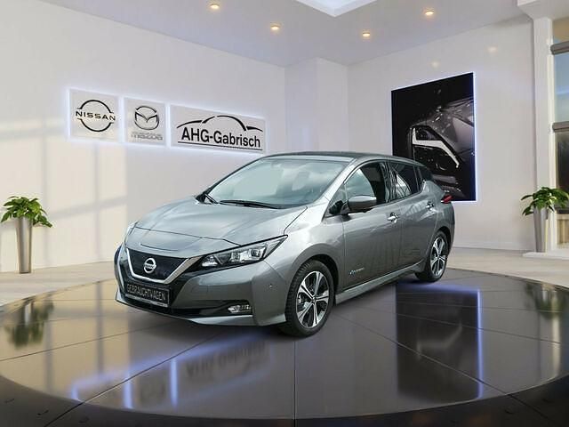 Gun metallic (m) Gebraucht 2020 Nissan Leaf Tekna Kleinwagen | 17.990 € (Etwas zu teuer) - Bild 1/2