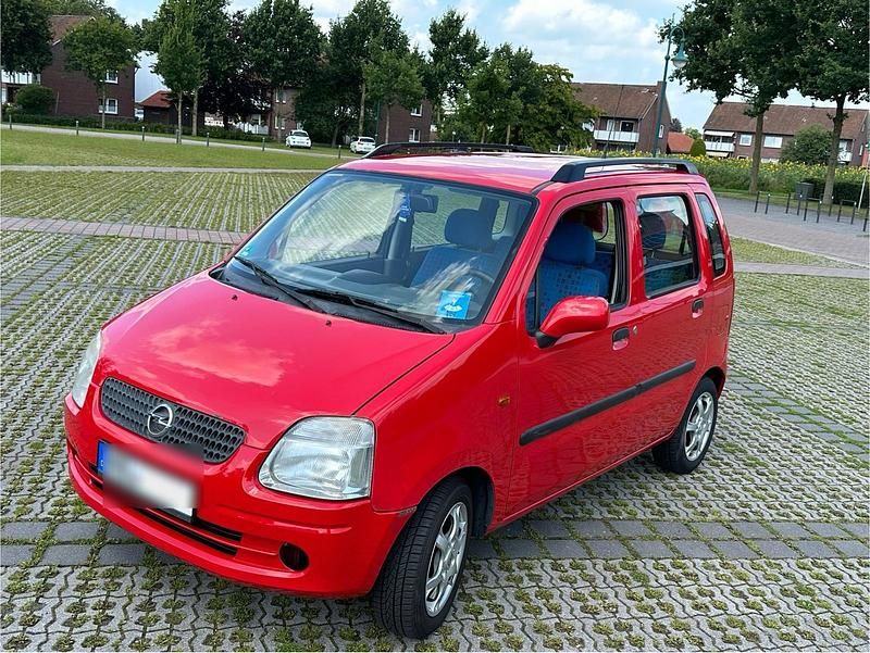 Rot Gebraucht 2001 Opel Agila Color Edition Kleinwagen | 1.500 € (Fairer Preis) - Bild 1/4