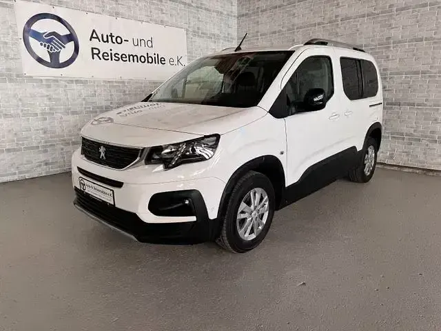 Gebraucht Peugeot Rifter Allure 102 PS (75 kW) 2021 Blanc banquise Van / Kleinbus