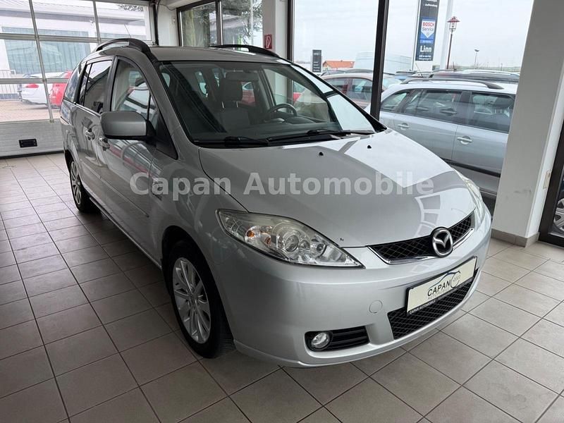 Gebraucht Mazda 5 Exclusive 116 PS (85 kW) 2006 Silber Van / Kleinbus