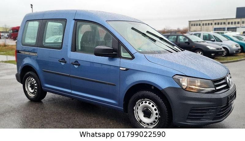 Gebraucht VW Caddy 75 PS (55 kW) 2019 Blau Van / Kleinbus