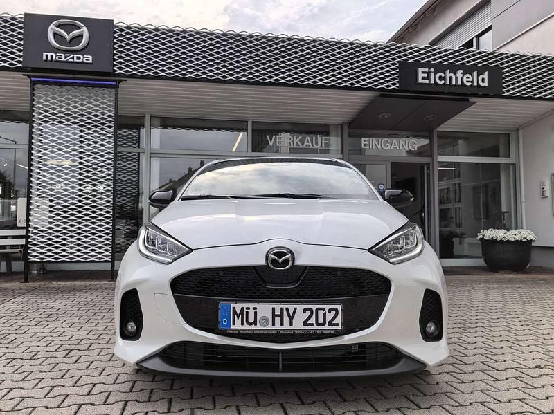 Northern white pearl Gebraucht 2025 Mazda 2 Homura-Line Kleinwagen | 26.930 € (Teuer) - Bild 1/4
