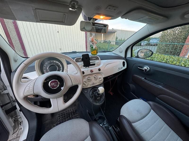 Gebraucht Fiat 500 69 PS (50 kW) 2012 Weiß Cabrio