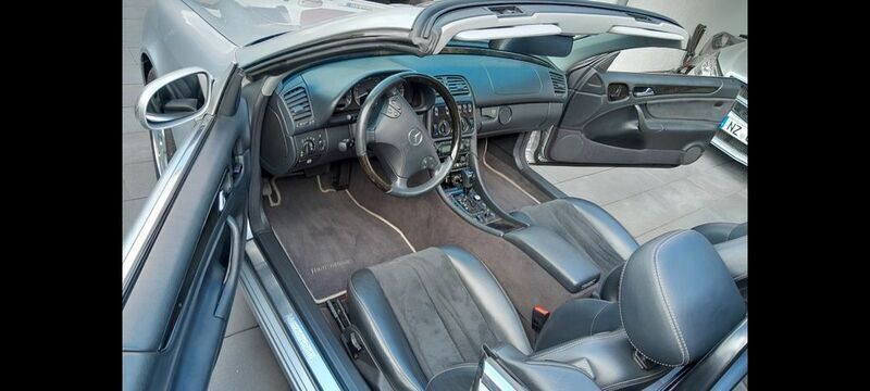 Silber Gebraucht 2002 Mercedes CLK230 Avantgarde Cabrio | 8.950 € - Bild 1/4