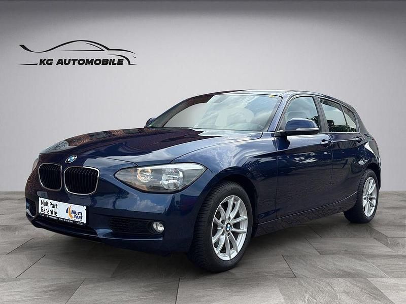 Blau Gebraucht 2013 BMW 118 Sport Line Kleinwagen | 11.599 € (Etwas zu teuer) - Bild 1/4