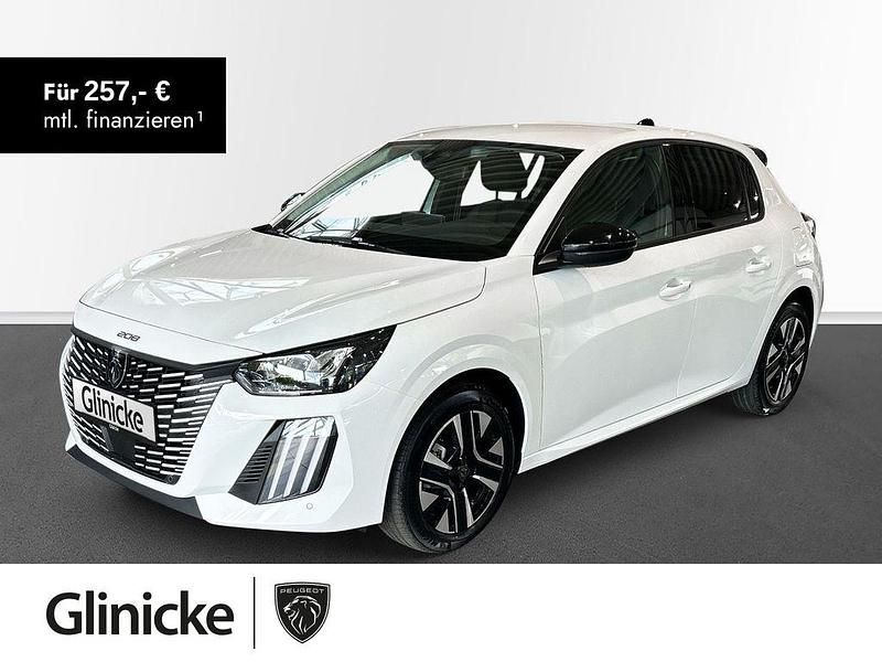 Weiß Gebraucht 2025 Peugeot 208 Allure Kleinwagen | 23.090 € - Bild 1/3