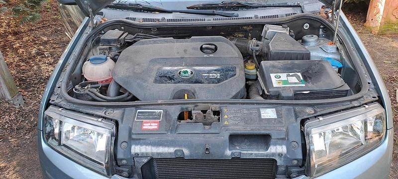 Gebraucht Skoda Fabia 2001 Silber Kombi