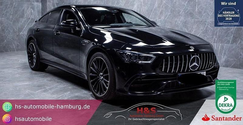 Obsidianschwarz lack Gebraucht 2019 Mercedes AMG GT 43 AMG Coupé | 64.800 € (Fairer Preis) - Bild 1/4