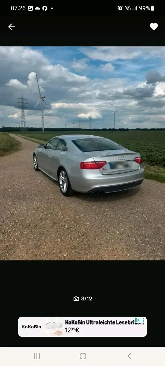Gebraucht Audi S5 Sport 354 PS (260 kW) 2008 Silber Coupé