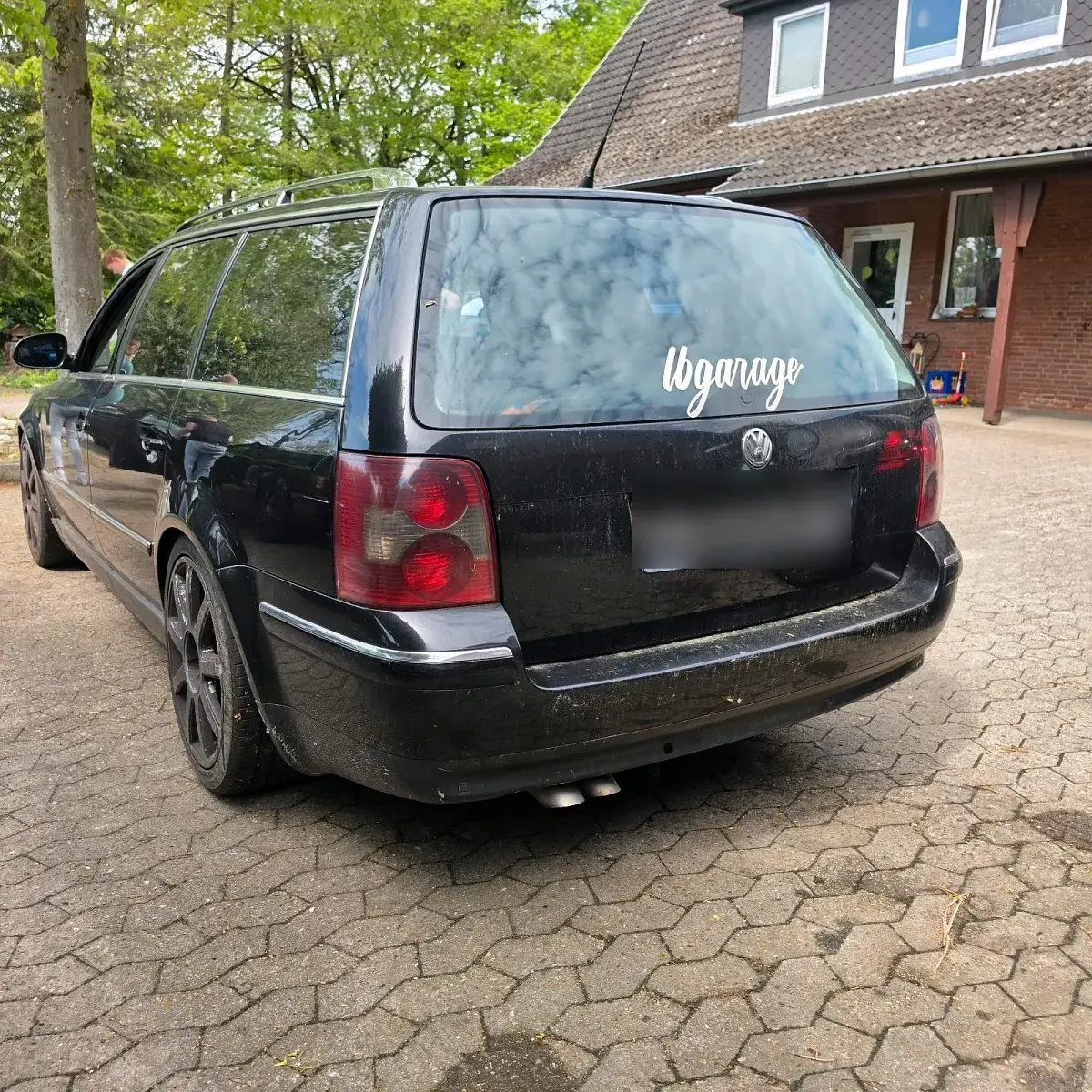 Gebraucht VW Passat Highline 200 PS (147 kW) 2004 Schwarz Kombi