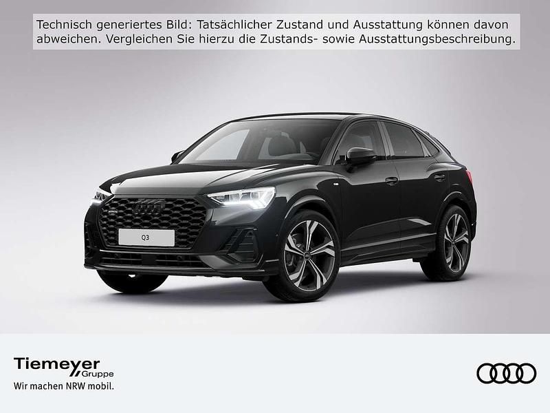 Mythosschwarz metallic Neu 2025 Audi Q3 S-Line SUV | 50.740 € (Superpreis) - Bild 1/4