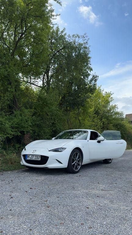Gebraucht Mazda MX5 Inclusive 160 PS (117 kW) 2018 Weiß Cabrio