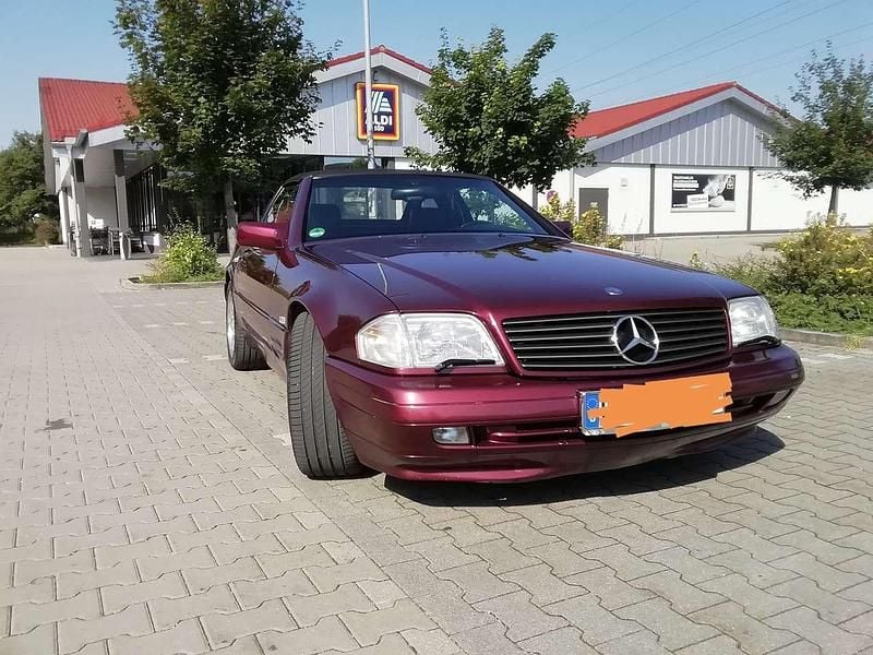 Usata Mercedes SL280 193 CV (141 kW) 1996 Rosso Cabrio