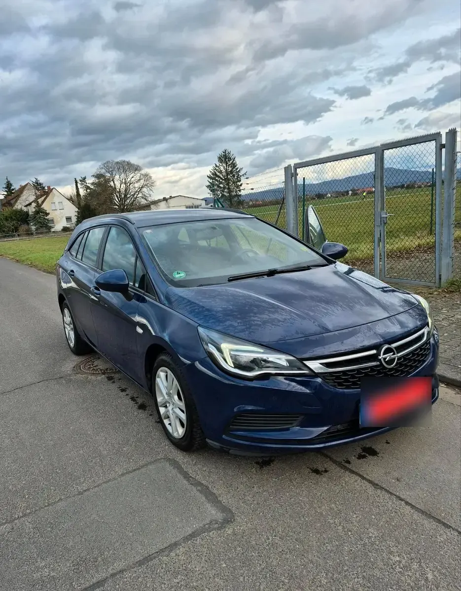 Usata Opel Astra 110 CV (80 kW) 2016 Blu Station wagon