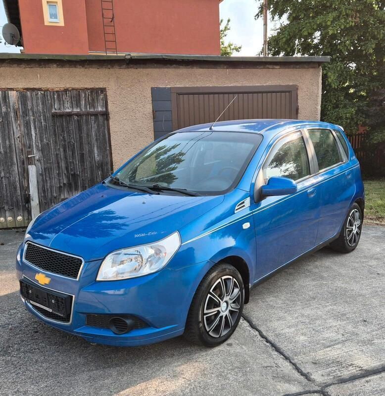 Blau Gebraucht 2008 Chevrolet Aveo Kleinwagen | 1.189 € (Fairer Preis) - Bild 1/4