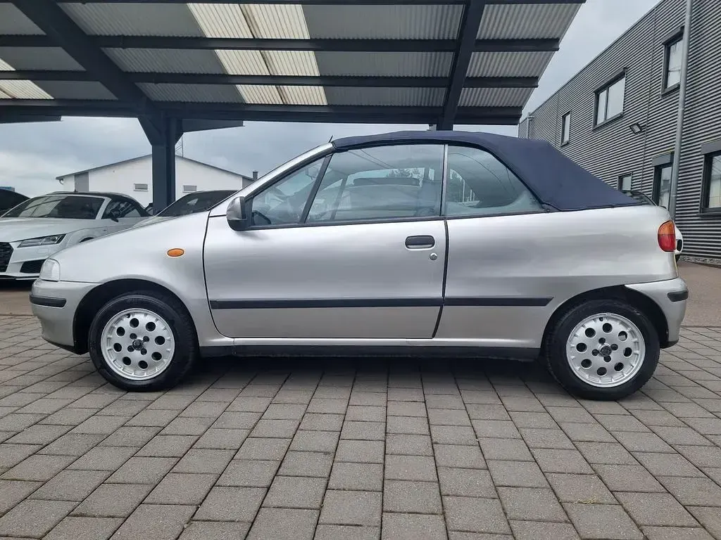Gebraucht Fiat Punto Cabriolet S 60 PS (44 kW) 2000 Silber Cabrio