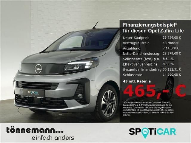 Grau Gebraucht 2024 Opel Zafira Life Edition Van | 39.725 € (Superpreis) - Bild 1/4