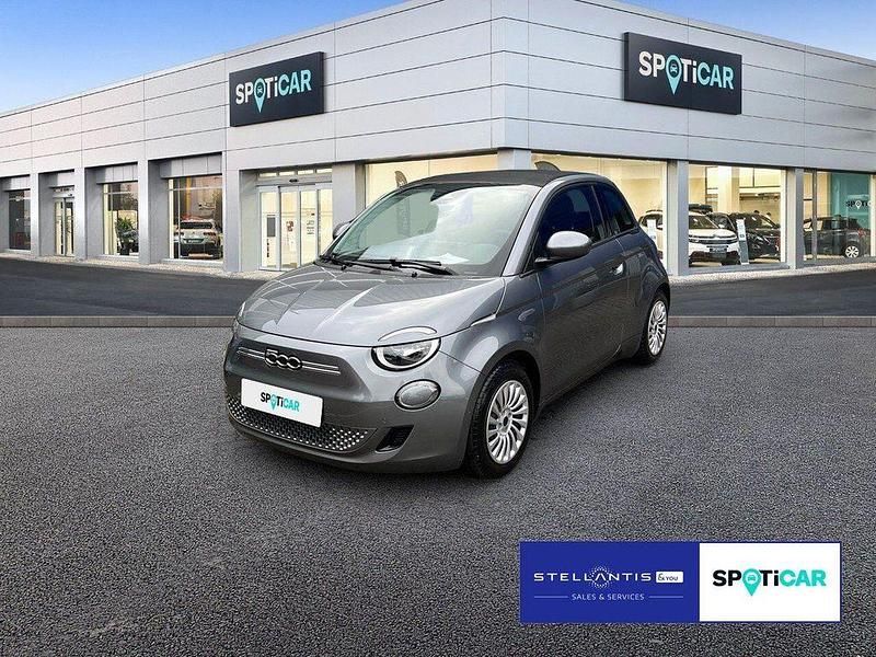 Grau Gebraucht 2023 Fiat 500e Cabrio | 24.485 € (Fairer Preis) - Bild 1/4