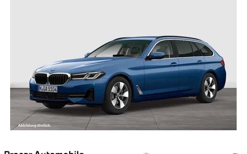 Blau Gebraucht 2022 BMW 530 Sport Line Kombi | 36.790 € (Fairer Preis) - Bild 1/4