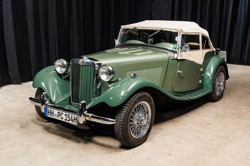 Grün Gebraucht 1951 MG TD Cabrio | 35.000 € - Bild 1/4