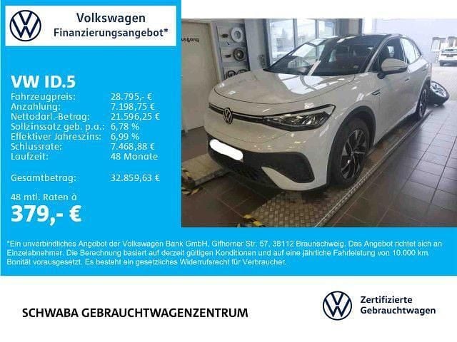 Gletscherweiß metallic Gebraucht 2022 VW ID.5 Pro Performance SUV | 28.795 € (Fairer Preis) - Bild 1/4