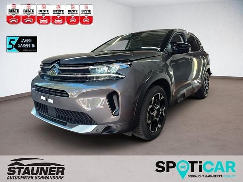 Grau Gebraucht 2024 Citroën C5 Aircross PureTech SUV | 17.980 € (Superpreis) - Bild 1/3
