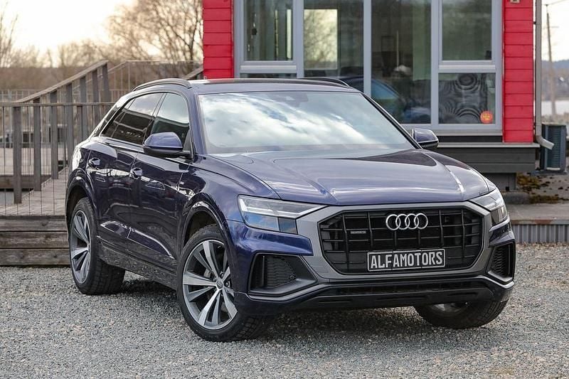 Gebraucht Audi Q8 S-Line 286 PS (210 kW) 2019 Blau SUV