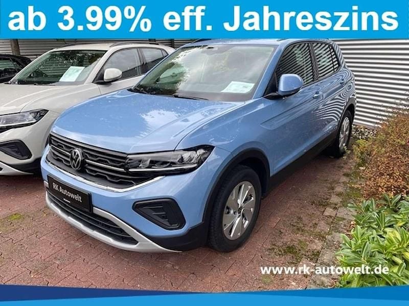 Blau Gebraucht 2024 VW T-Cross IQ Drive SUV | 21.198 € (Guter Preis) - Bild 1/3