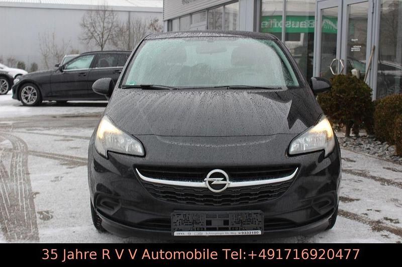 Gebraucht Opel Corsa Edition 95 PS (69 kW) 2015 Schwarz Kleinwagen