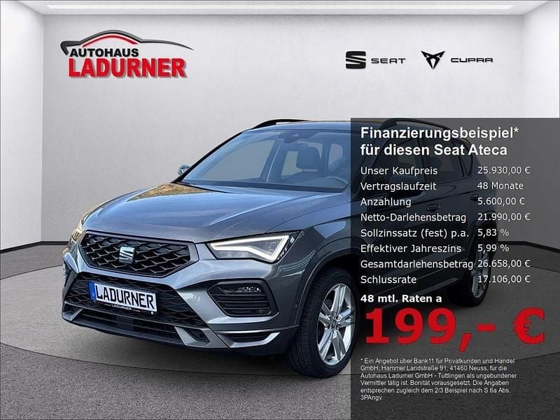 Grau Gebraucht 2022 Seat Ateca FR SUV | 25.930 € (Fairer Preis) - Bild 1/4