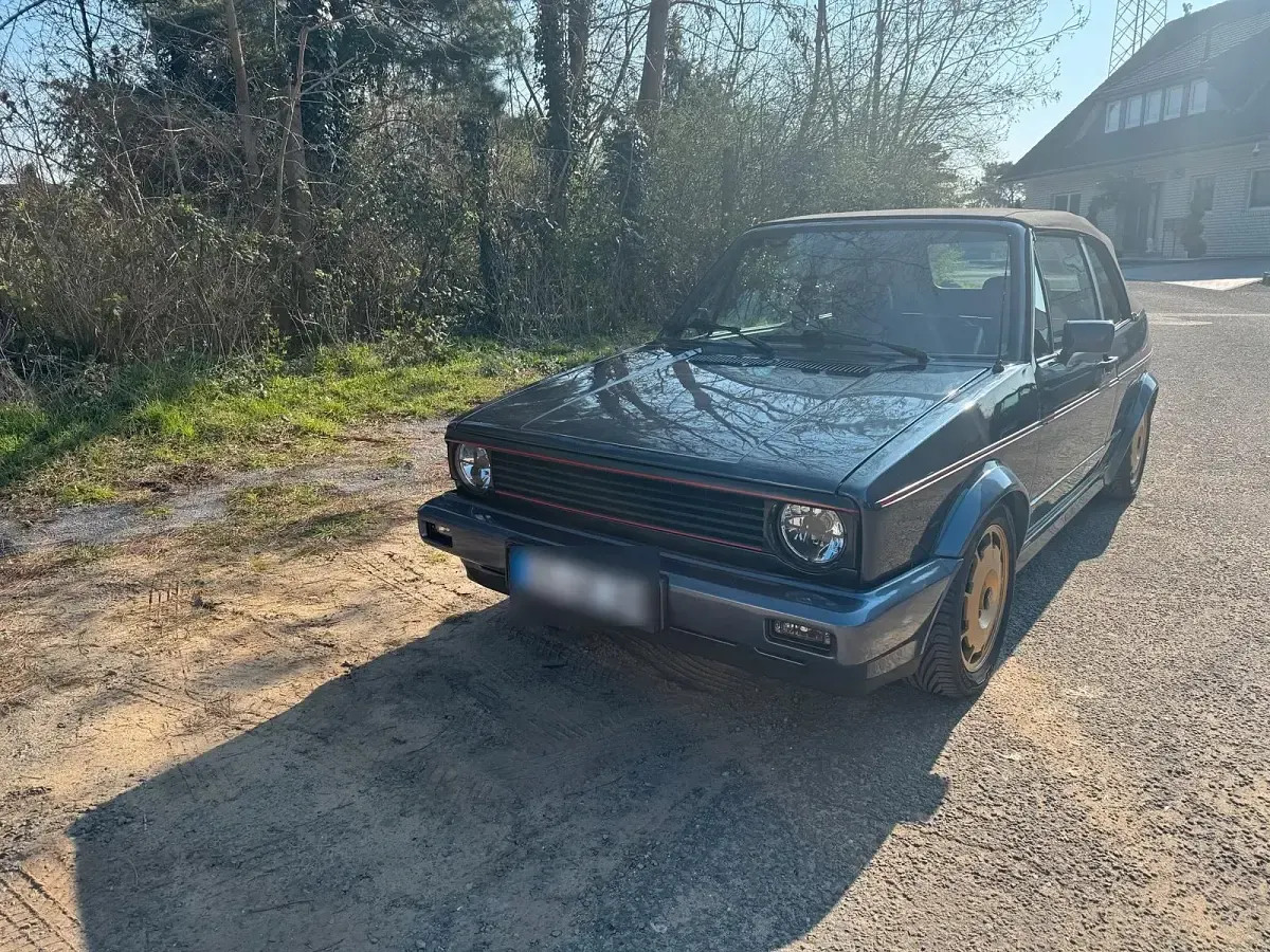 Gebraucht VW Golf Cabriolet 98 PS (72 kW) 1990 Blau Cabrio