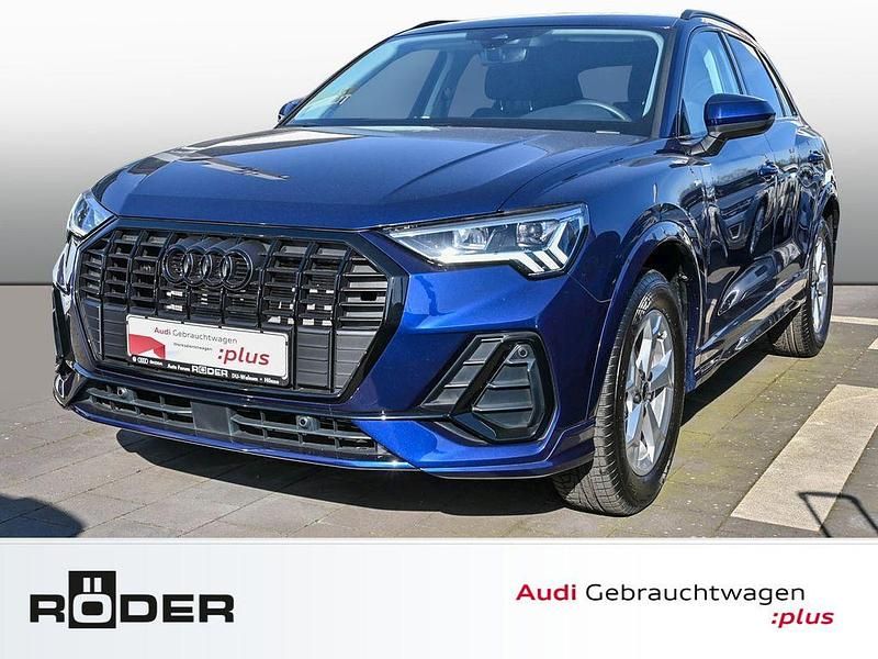 Blau Gebraucht 2024 Audi Q3 S-Line SUV | 41.980 € (Fairer Preis) - Bild 1/4