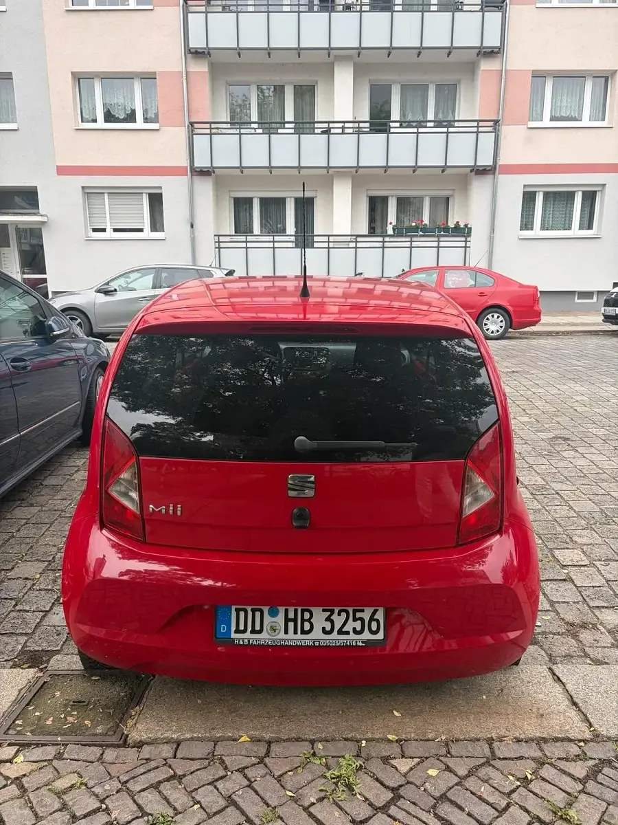 Gebraucht Seat Mii 60 PS (44 kW) 2014 Rot Kleinwagen