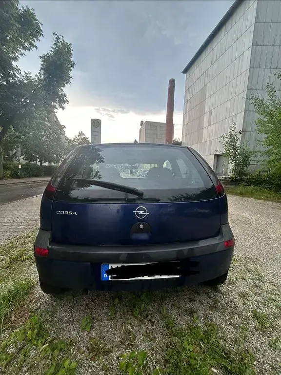 Gebraucht Opel Corsa Njoy 58 PS (42 kW) 2003 Blau Kleinwagen