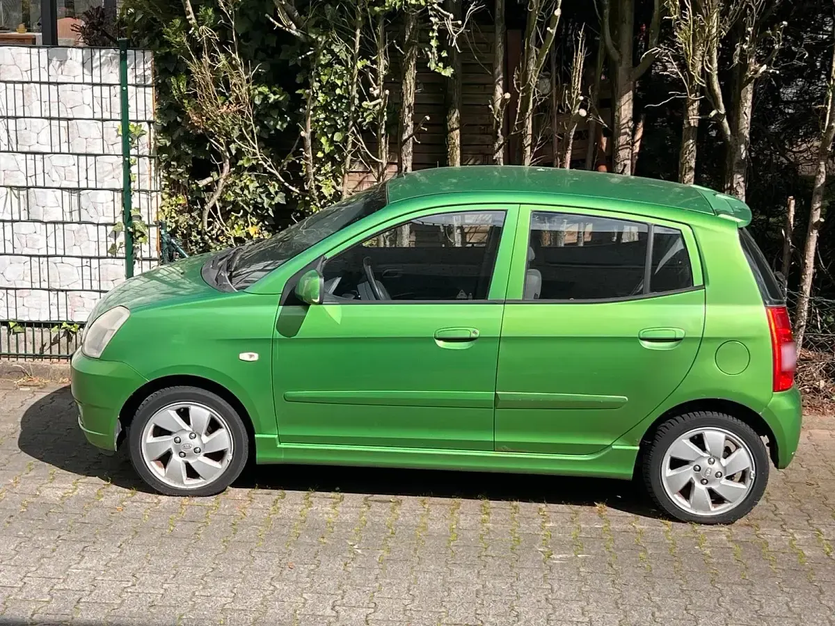 Gebraucht Kia Picanto EX 65 PS (47 kW) 2005 Grün Kleinwagen
