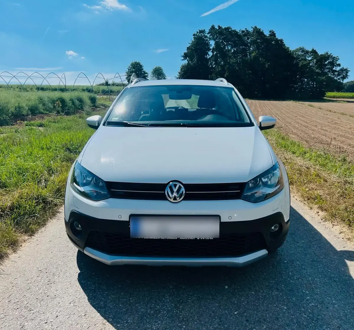 Używany VW Polo Cross 110 KM (80 kW) 2015 Biały Hatchback
