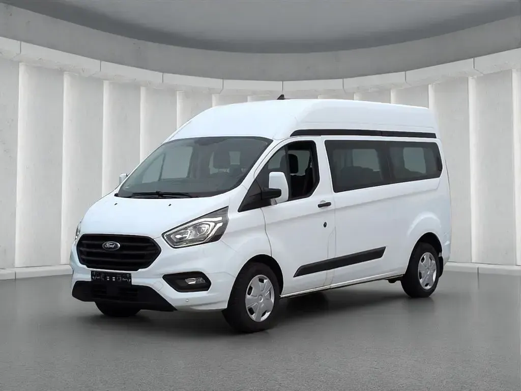 Gebraucht Ford Transit Custom 131 PS (96 kW) 2020 Weiß Van / Kleinbus