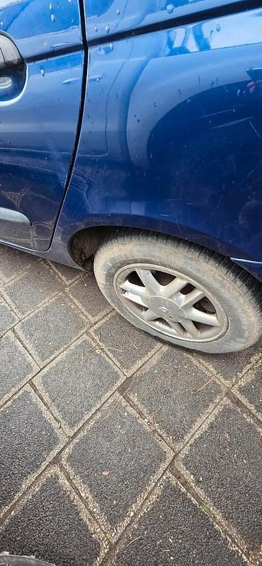 Gebraucht Renault Scénic 107 PS (78 kW) 2001 Blau Van / Kleinbus