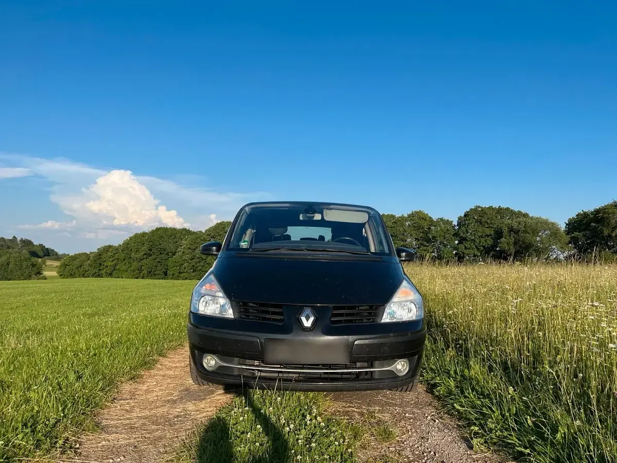 Gebraucht Renault Grand Espace 149 PS (109 kW) 2009 Schwarz Van / Kleinbus