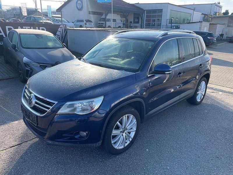 Shadow blue metallic Gebraucht 2009 VW Tiguan Sportline SUV | 3.990 € (Superpreis) - Bild 1/4