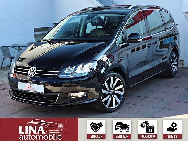 Schwarz Gebraucht 2015 VW Sharan Highline Van / Kleinbus | 19.980 € (Fairer Preis) - Bild 1/4