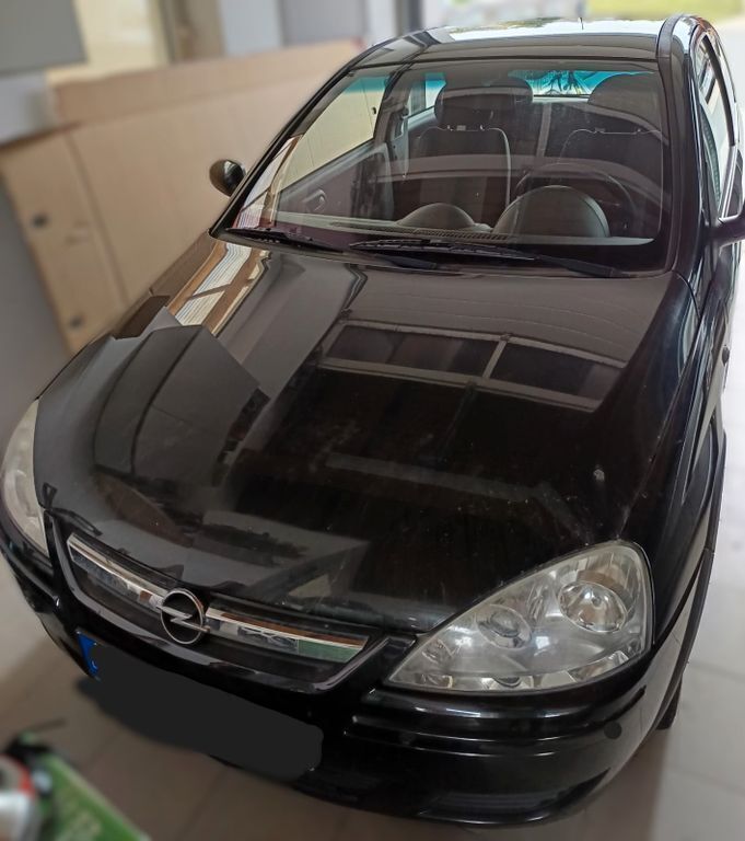 Schwarz Gebraucht 2006 Opel Corsa Edition Limousine | 600 € (Superpreis) - Bild 1/4
