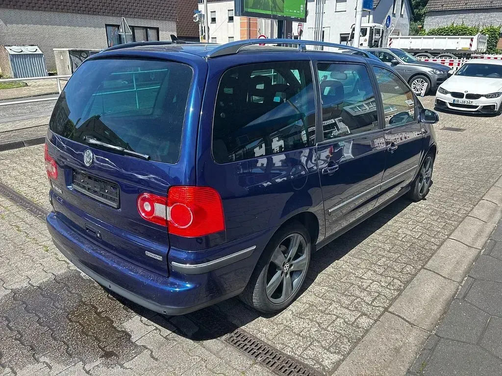 Brugt VW Sharan Exclusive 140 HK (102 kW) 2009 Blå MPV