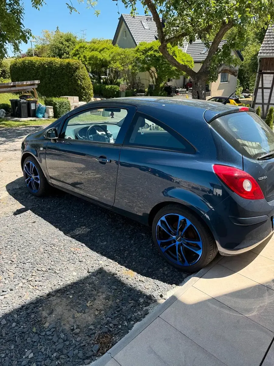 Gebraucht Opel Corsa 2013 Blau Kleinwagen