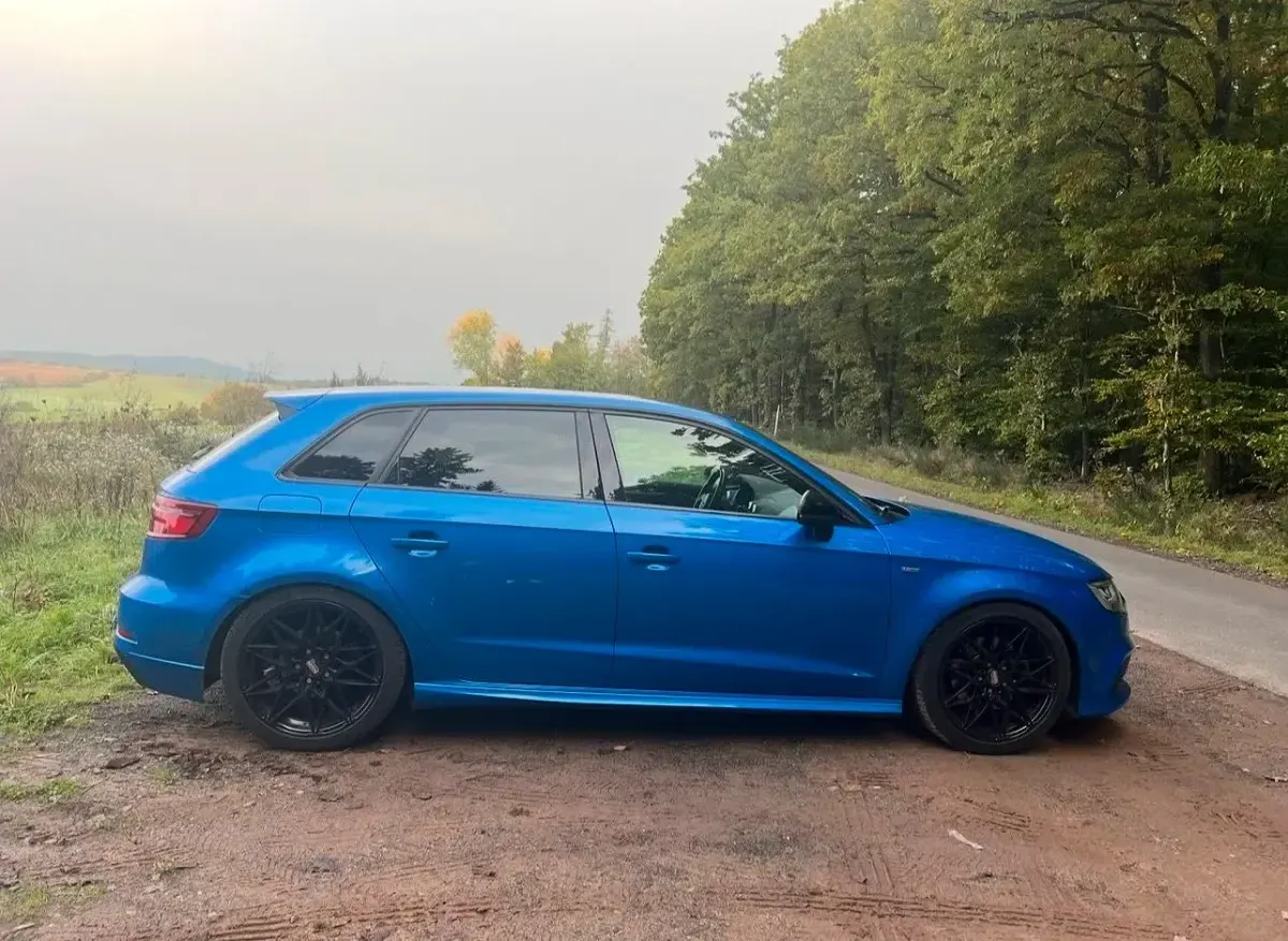 Brugt Audi A3 Sportback 184 HK (135 kW) 2017 Blå Hatchback