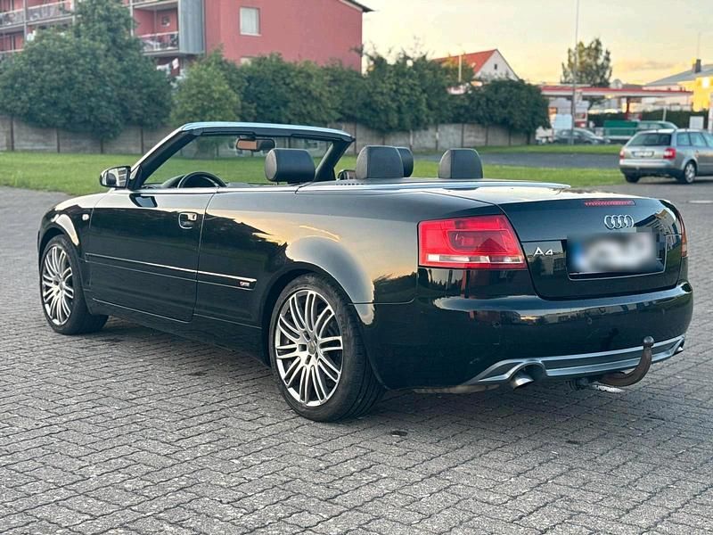Gebraucht Audi A4 Cabriolet S-line plus 233 PS (171 kW) 2006 Schwarz Cabrio