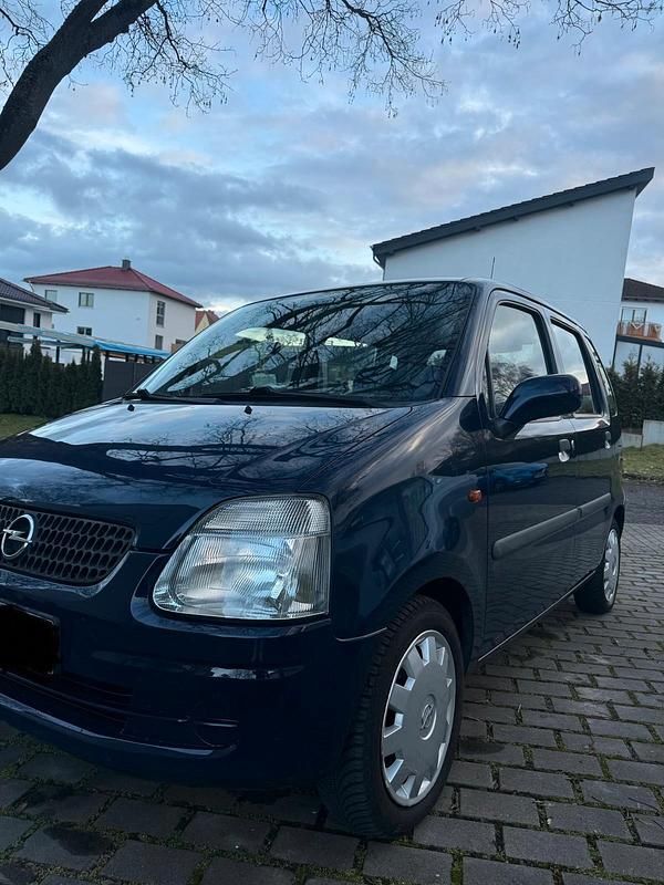 Gebraucht Opel Agila 58 PS (42 kW) 2001 Blau Van / Kleinbus