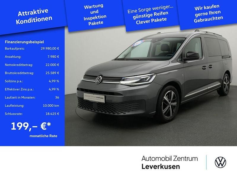 Grau Gebraucht 2022 VW Caddy Maxi Style Van / Kleinbus | 29.980 € (Fairer Preis) - Bild 1/4