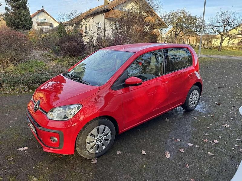 Gebraucht VW up! move up! 60 PS (44 kW) 2018 Rot Kleinwagen